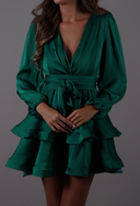 JOSEPHINE DRESS BROWN