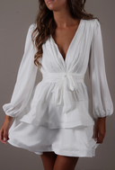 JOSEPHINE DRESS BROWN