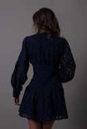 NOELLE DRESS NAVY BLUE